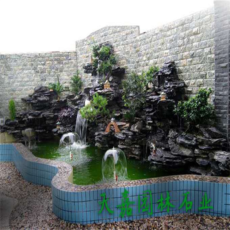 兴业小庭院水景设计